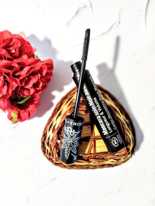 Органічна туш для вій з касторовою олією