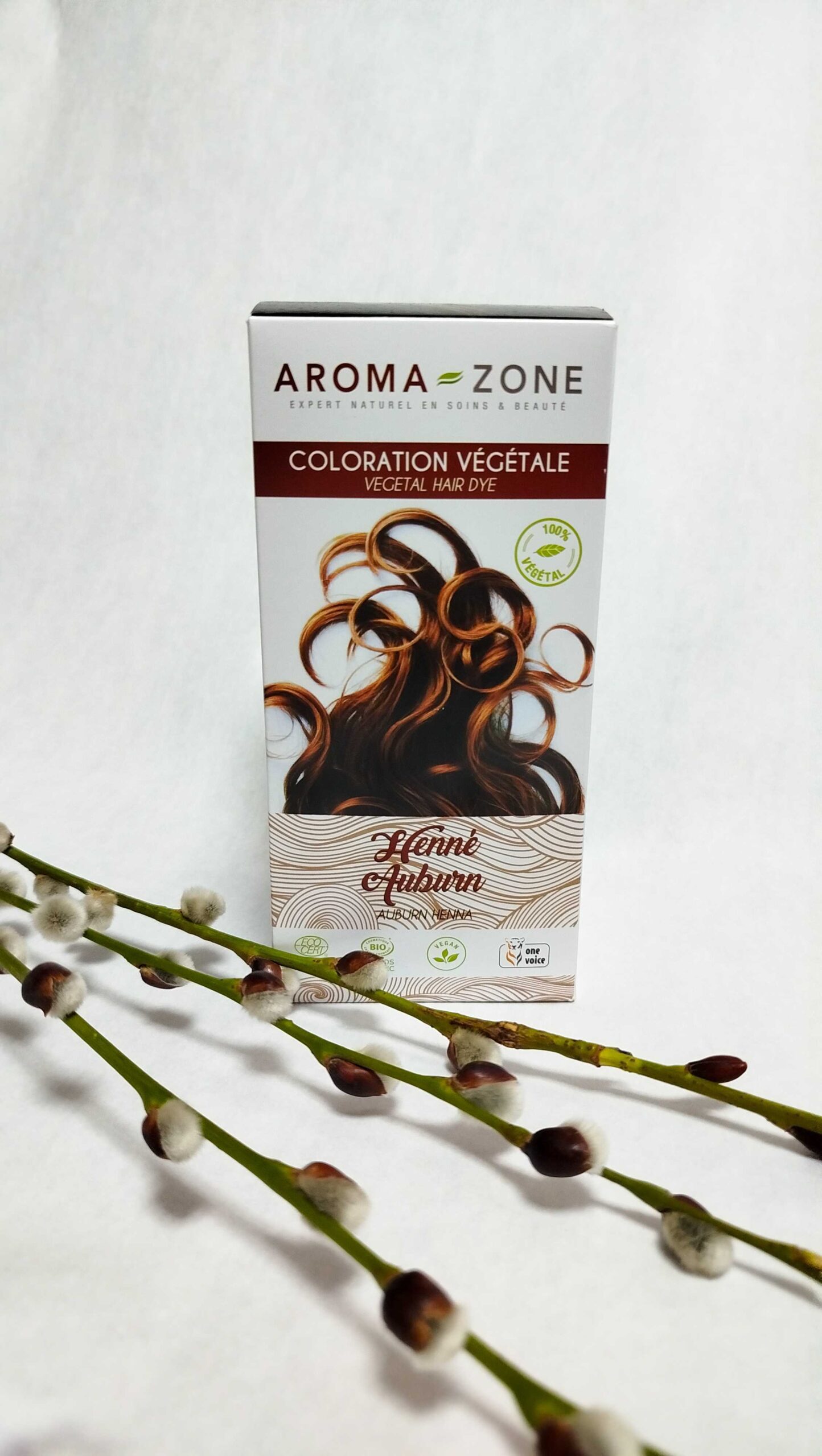 Хна Auburn (Махагон) 200г (рослинна фарба)