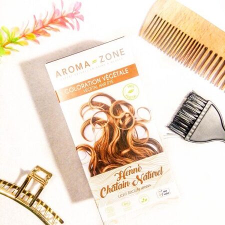 Хна Натуральний Каштан, 200г (рослинна фарба)