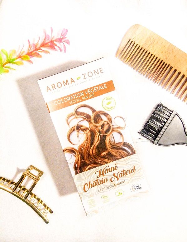 Хна Натуральний Каштан, 200г (рослинна фарба)