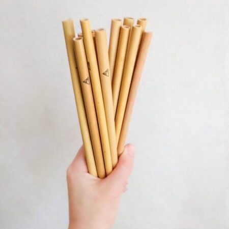Багаторазова трубочка, соломинка бамбукова