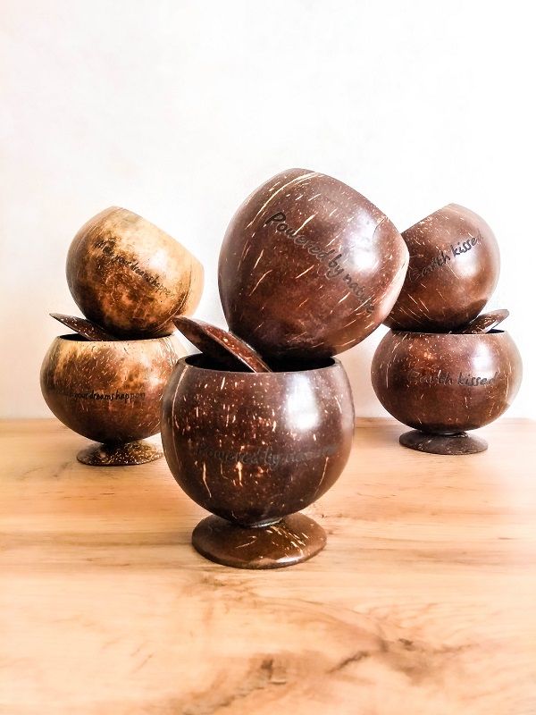 Келих, кухоль з кокосу, тікі, еко посуд