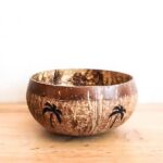 Чаша, боул, тарілка з кокосу