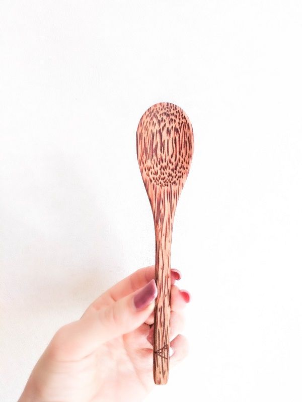 Дерев'яна кокосова столова ложка