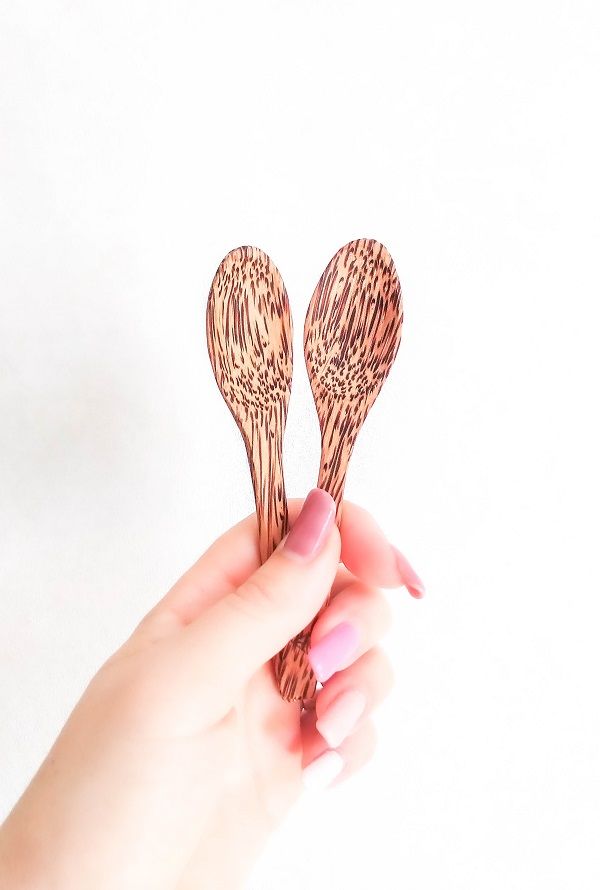 Дерев'яна кокосова чайна ложка