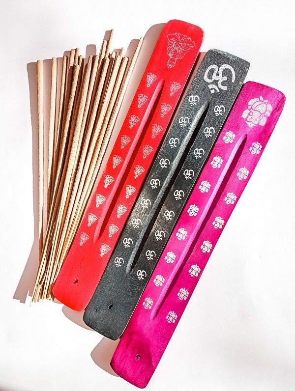 Підставка під пахощі дерев'яна