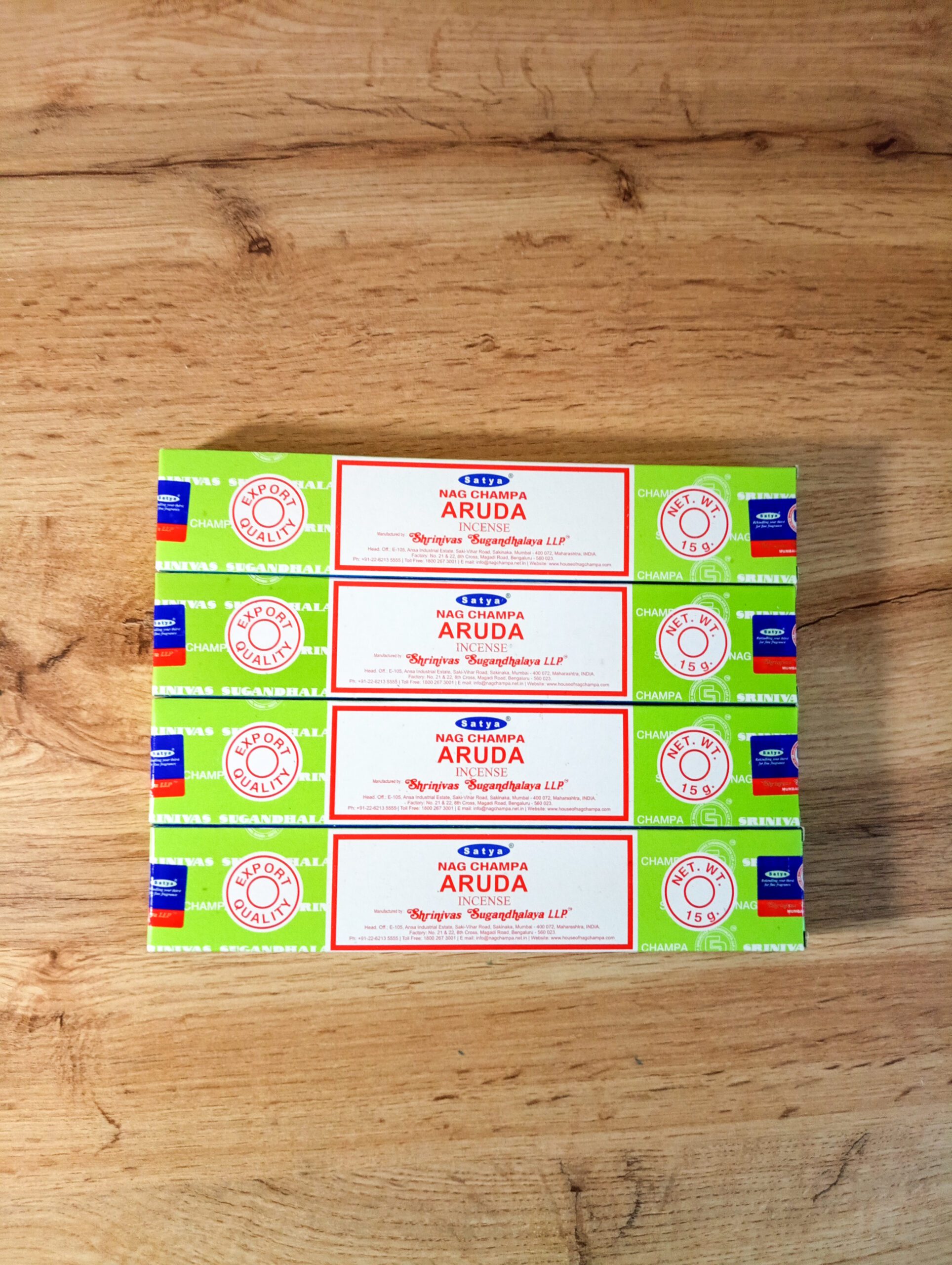 Пилкові пахощі аромапалички Aruda Масалу