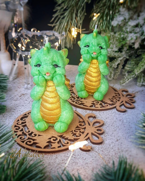 Свічка “Дракоша Spike”