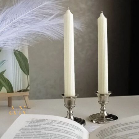 Столові свічки з соєвого воску