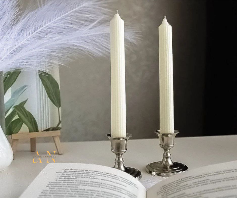 Столові свічки з соєвого воску