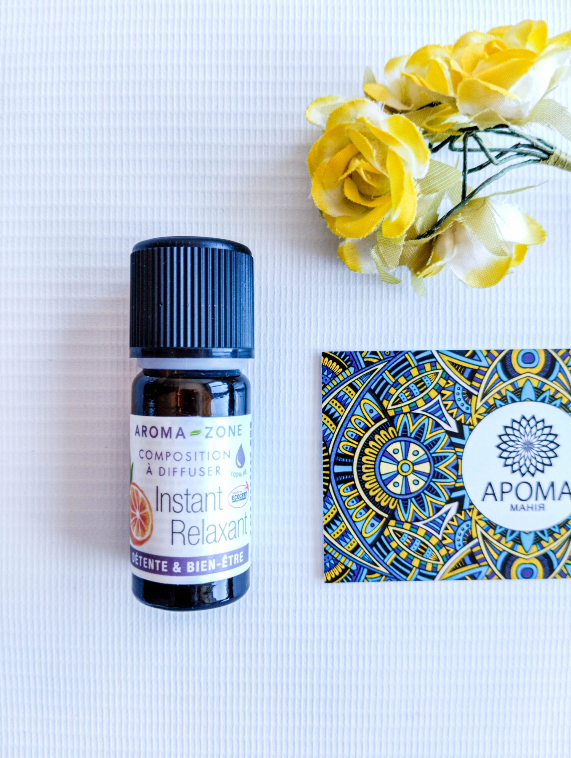 Суміш ефірних олій для розслаблення "Настрій Релакс" 10мл